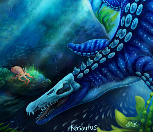 "Deep Blue" - Desert-Wyvern