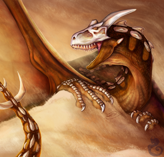 &quot;Sandstorm&quot; - Desert-Wyvern
